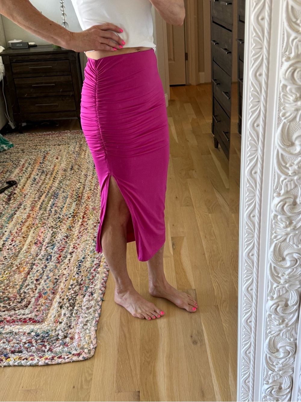 superdown Bright Fuchsia skirt